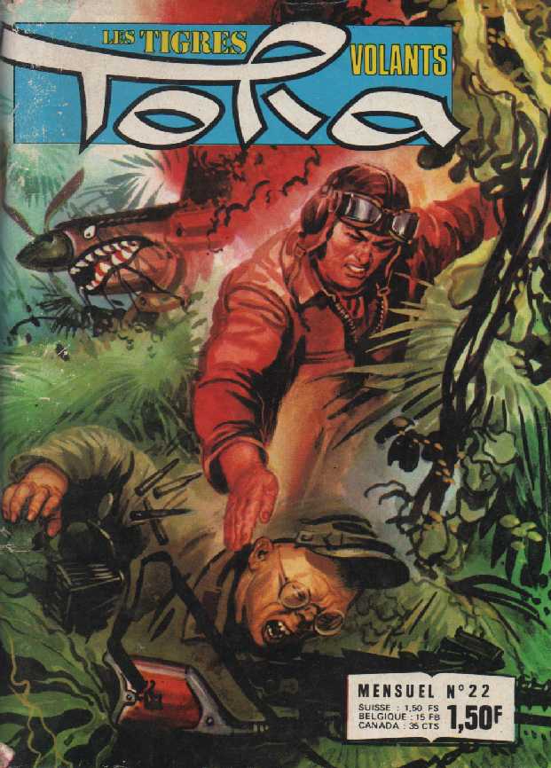 Une Couverture de la Srie Tora Les Tigres Volants